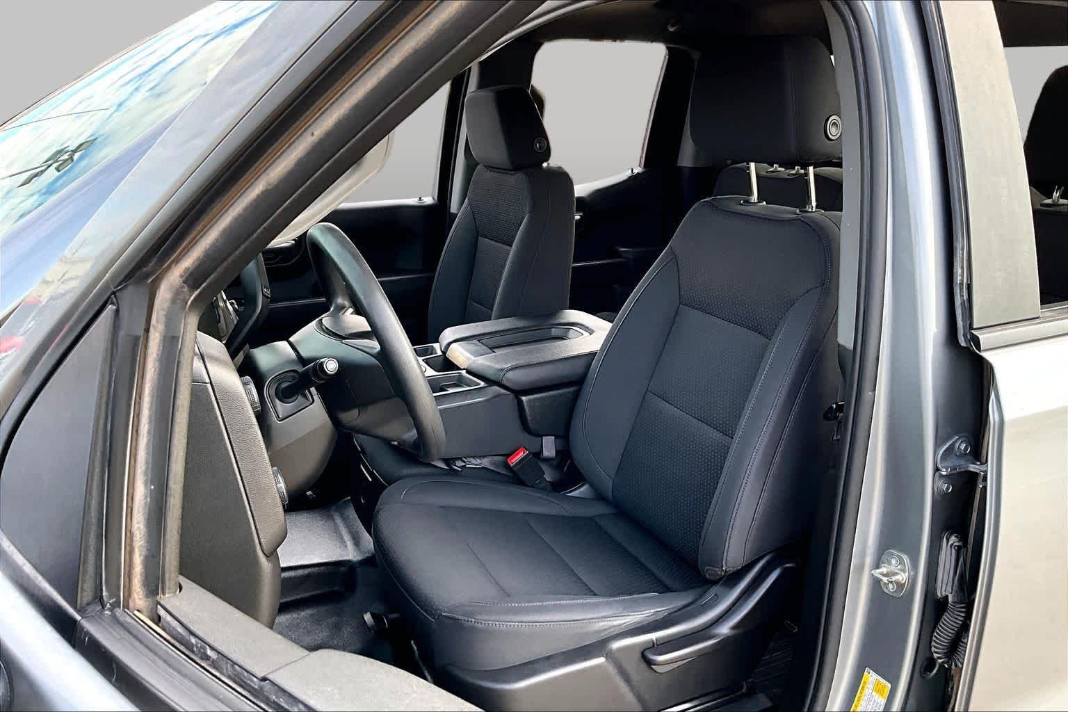 Used 2023 Sterling Gray Metallic Chevrolet Work Truck image 8