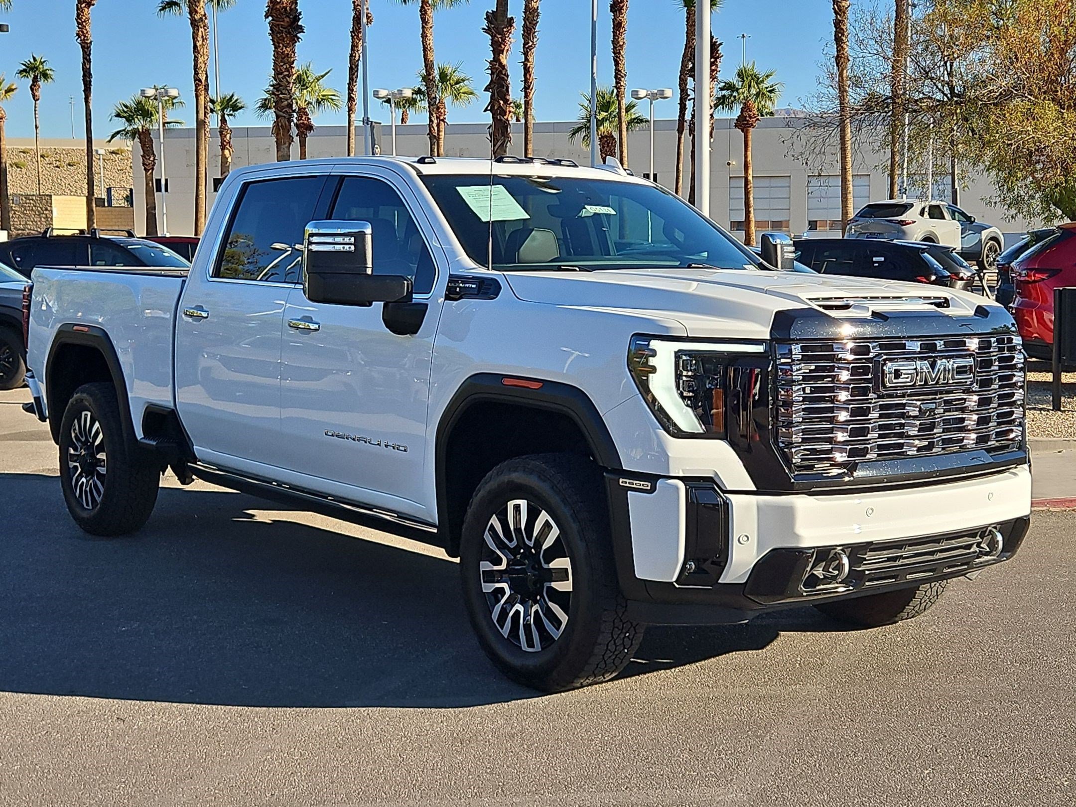 Used 2025 Summit White GMC Denali Ultimate image 8