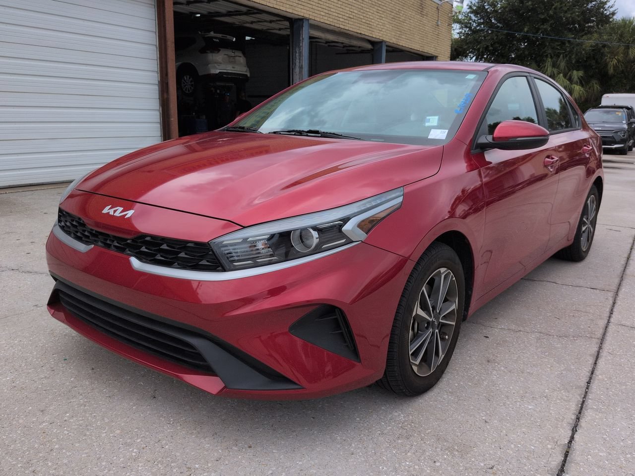 Certified Used 2023 Currant Red Kia LXS image 8