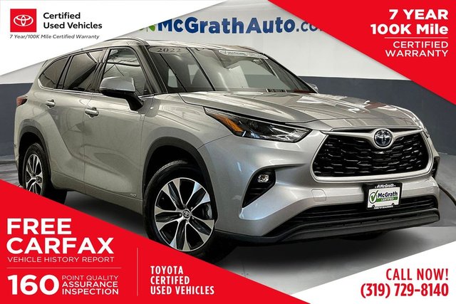 2022 Toyota Highlander Hybrid XLE