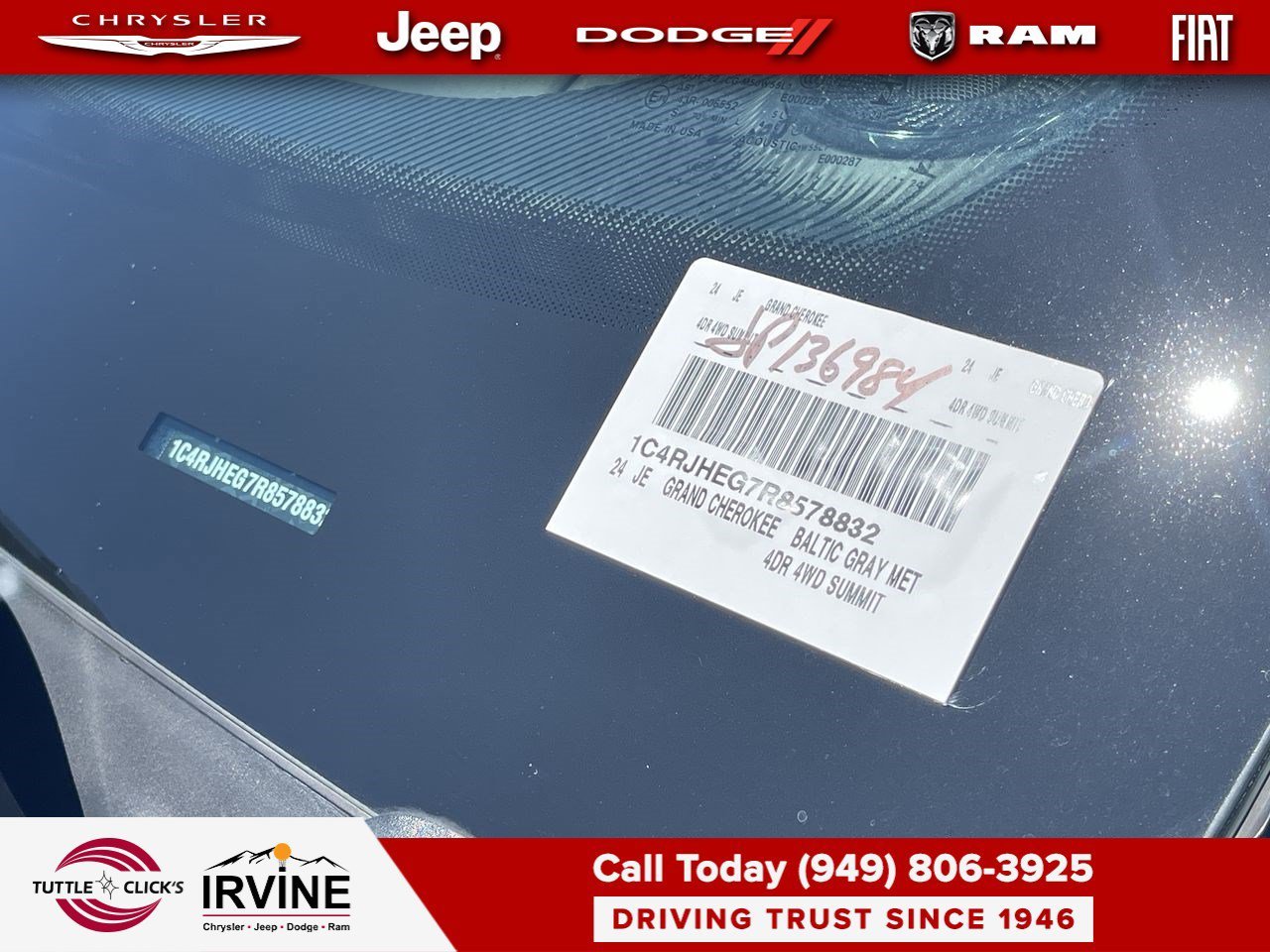 Used 2024 Baltic Gray Metallic Clearcoat Jeep Summit Reserve image 36