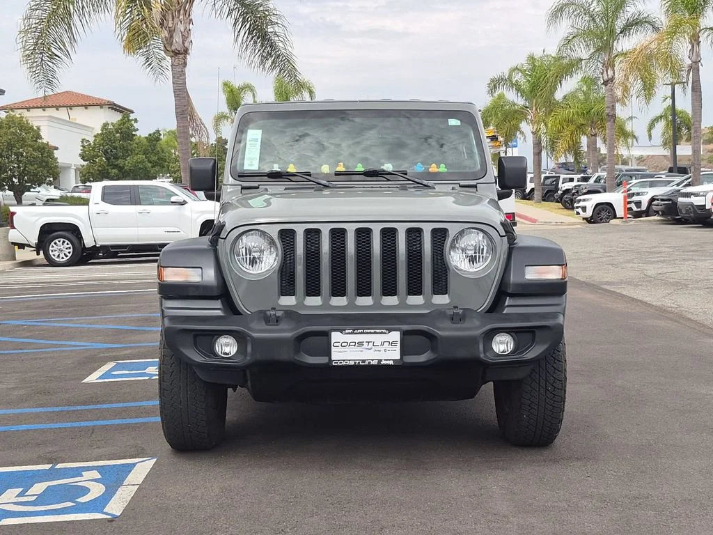 Certified 2018 Jeep All-New Wrangler Unlimited Sport S with VIN 1C4HJXDG5JW228932 for sale in San Juan Capistrano, CA