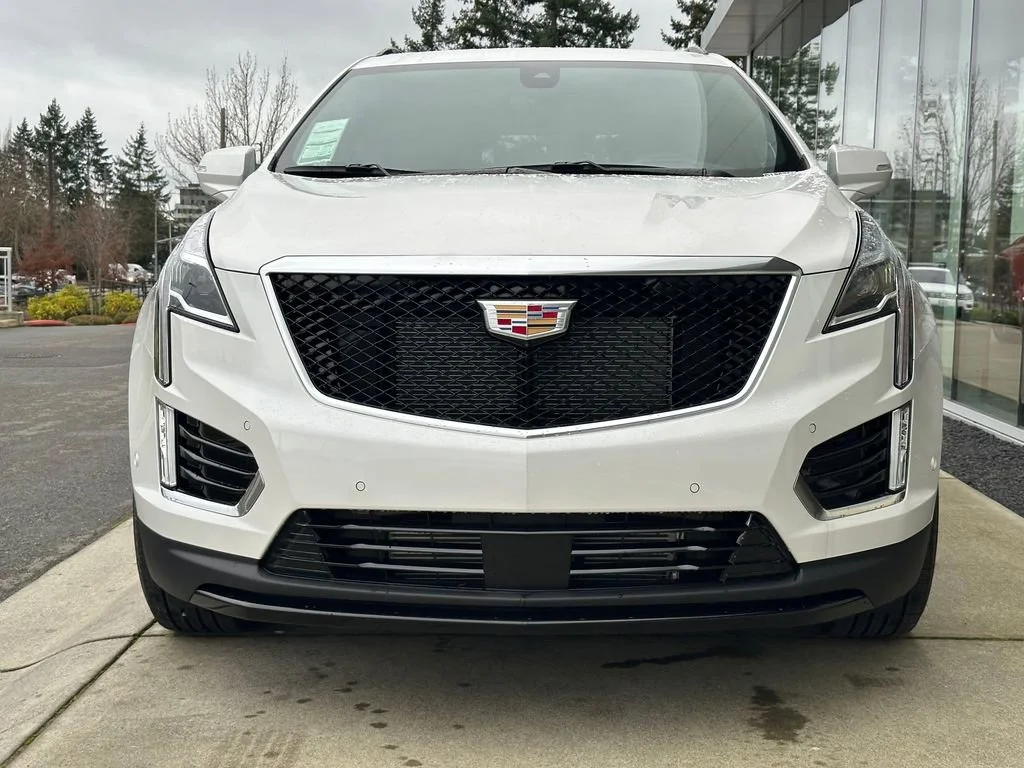 New 2025 Crystal White Tricoat Cadillac Sport image 8