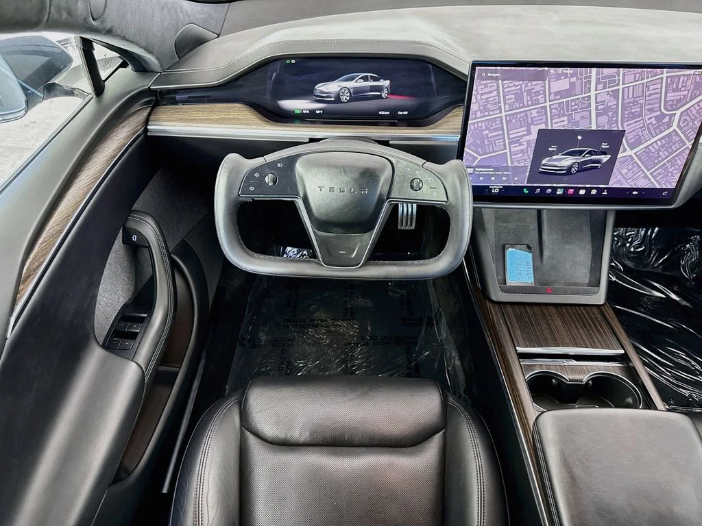 Used 2022 Gray Tesla Base image 23