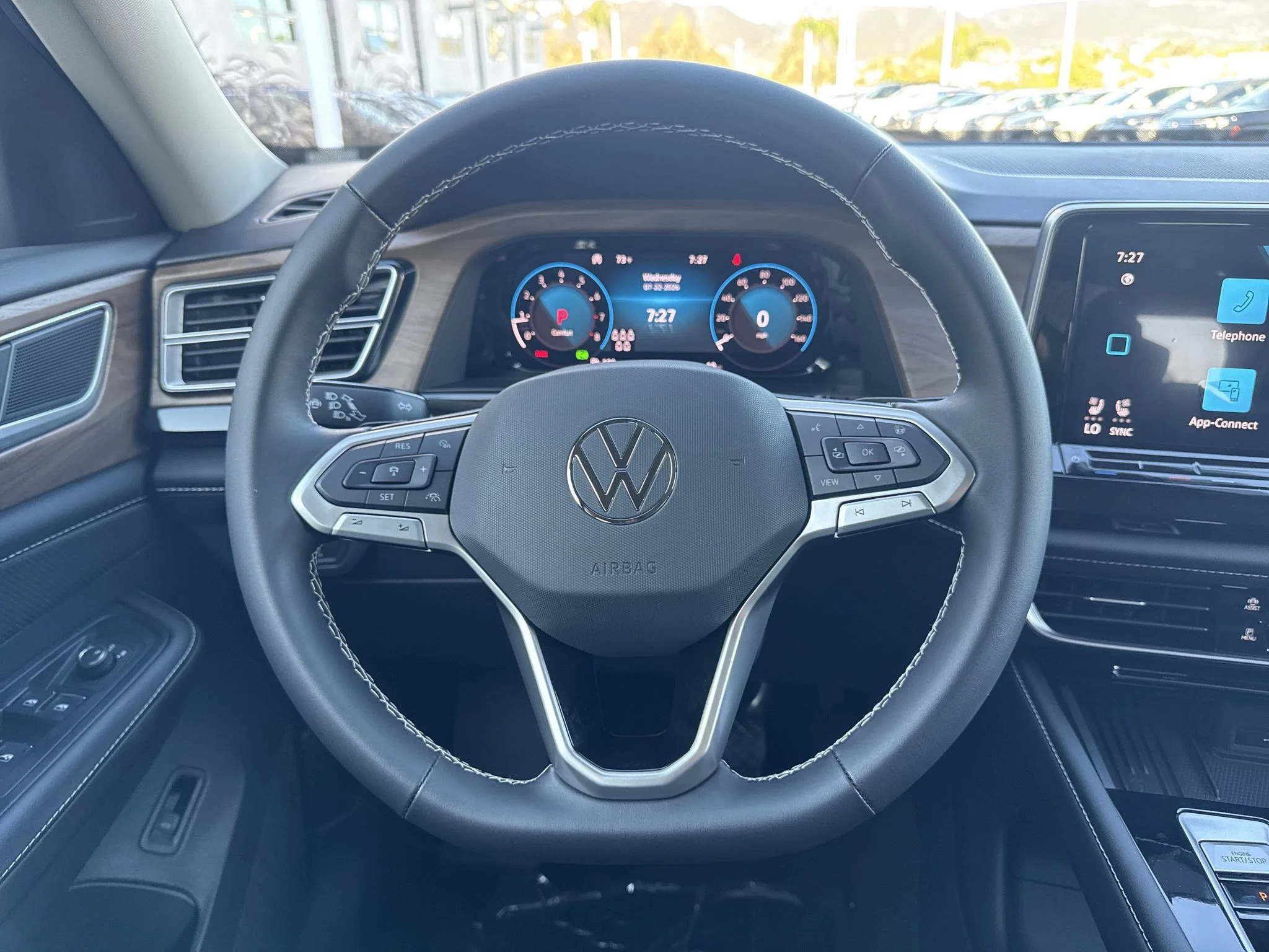 New 2026 Deep Black Pearl Volkswagen 2.0T SE w/Technology image 17