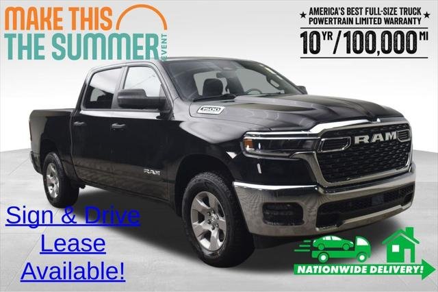 New 2026 Diamond Black Crystal Pearl-Coat Exterior Paint RAM BIG HORN image 1