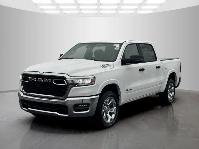 New 2026 Bright White Clear-Coat Exterior Paint RAM BIG HORN image 3