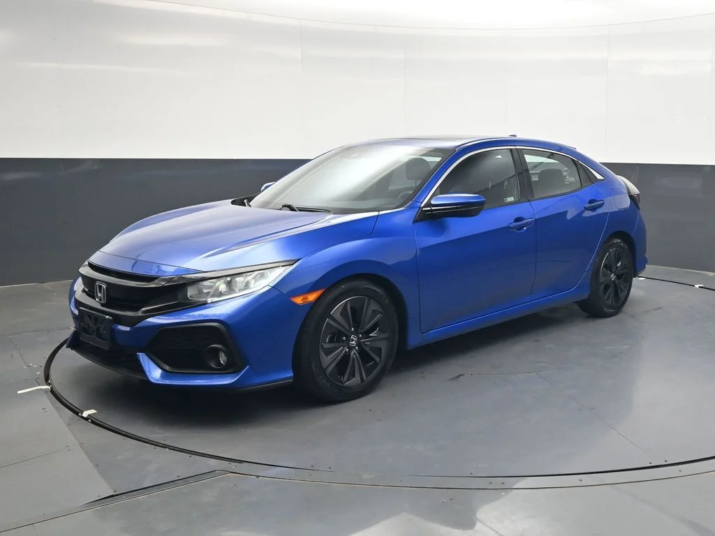 Used 2019 Aegean Blue Metallic Honda EX image 8