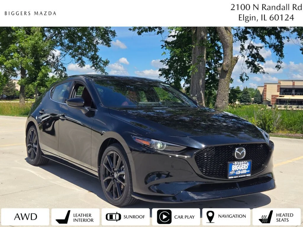 New 2026 Jet Black Mica Mazda 2.5 Turbo Premium Plus AWD image 1