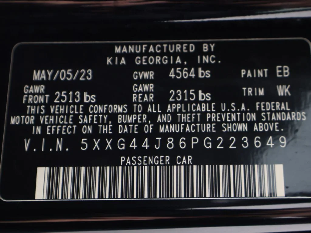 Certified Used 2023 Black Kia GT image 54