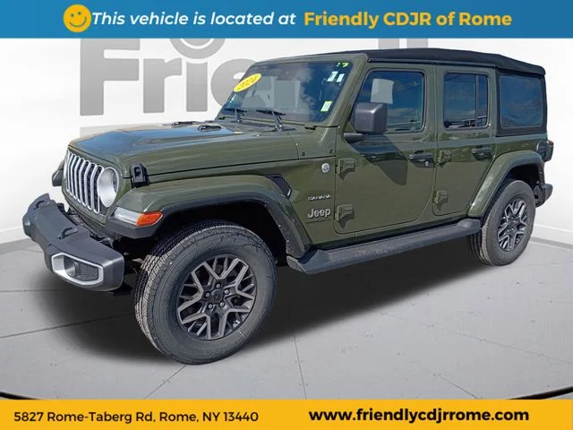 Used 2024 Green Jeep Sahara image 1