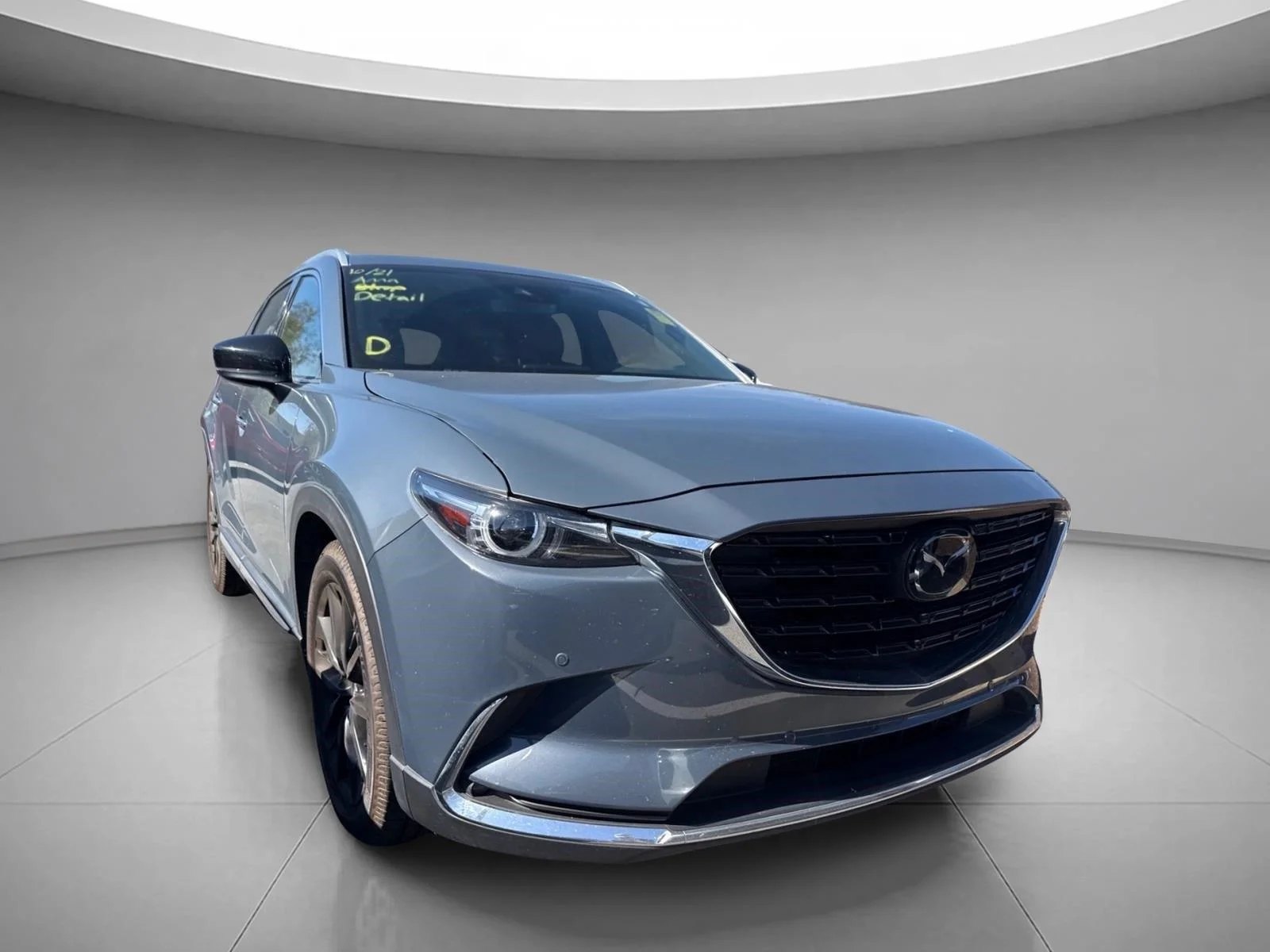 Used 2021 Polymetal Gray Mazda Carbon Edition image 23