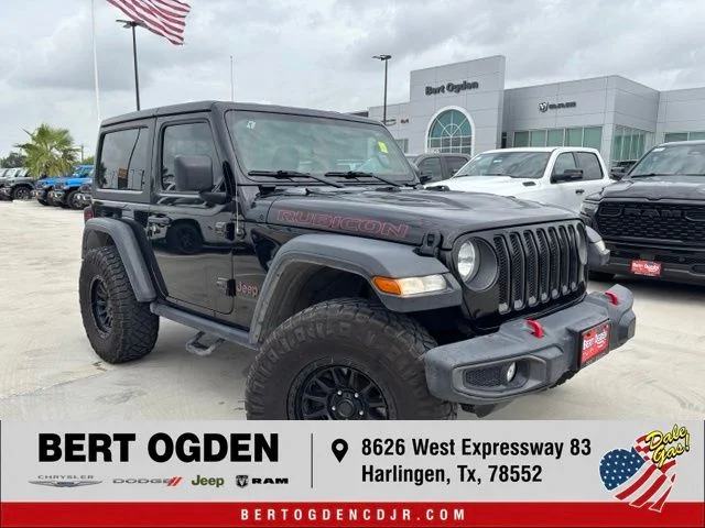 Used 2021 Black Jeep Rubicon image 1