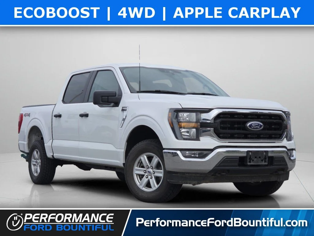 Certified Used 2023 Oxford White Ford XLT image 1