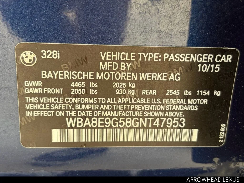 Used 2016 Blue BMW 328i image 36