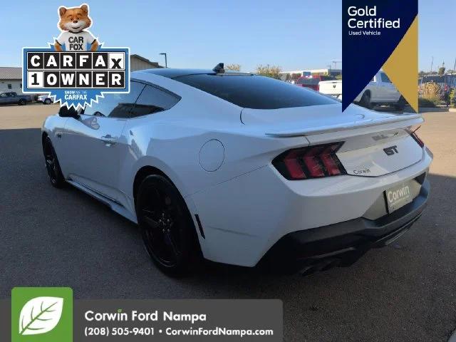 Certified Used 2025 White Ford GT Premium image 7