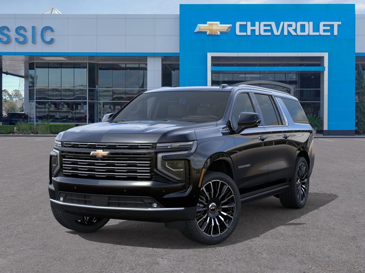 2026 Chevrolet Suburban High Country Black at Classic Elite Chevrolet Hwy 6