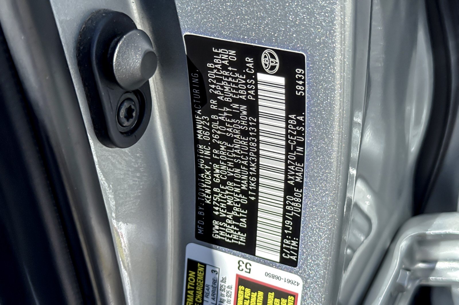 Used 2023 CELESTIAL SILVER MET Toyota XSE image 26