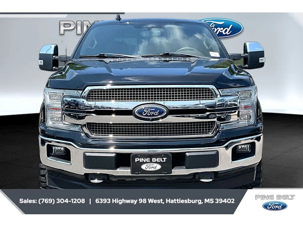 Used 2019 Agate Black Metallic Ford King Ranch image 3