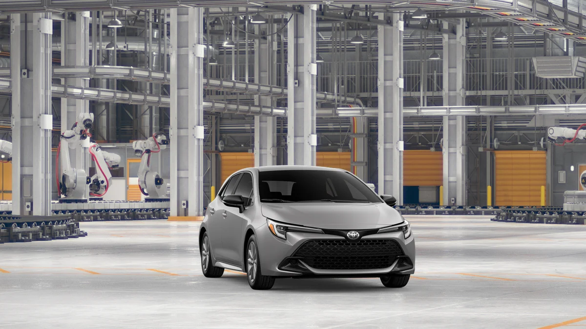 New 2027 Classic Silver Metallic Toyota SE image 16