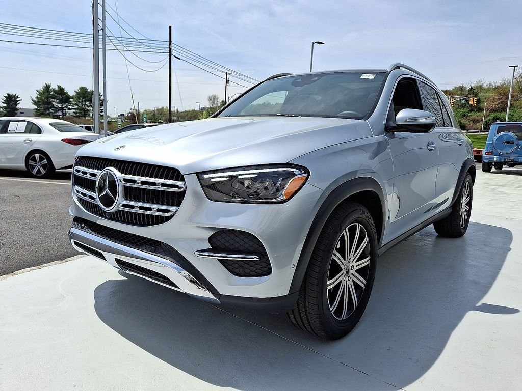 New 2025 Cirrus Silver Metallic Mercedes-Benz GLE 350 image 2