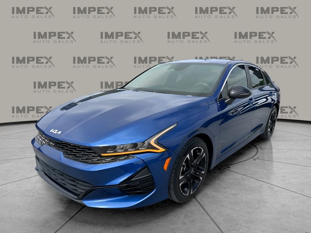 Used 2022 Blue Kia GT-Line image 1