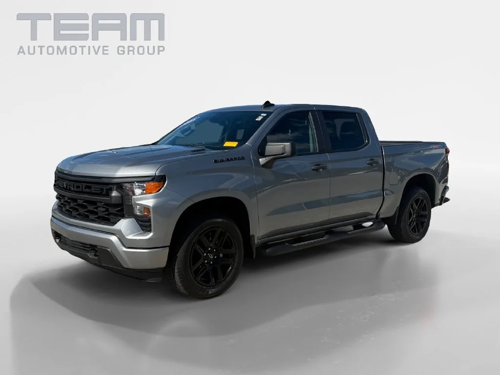 Used 2025 Sterling Gray Metallic Chevrolet Custom image 3