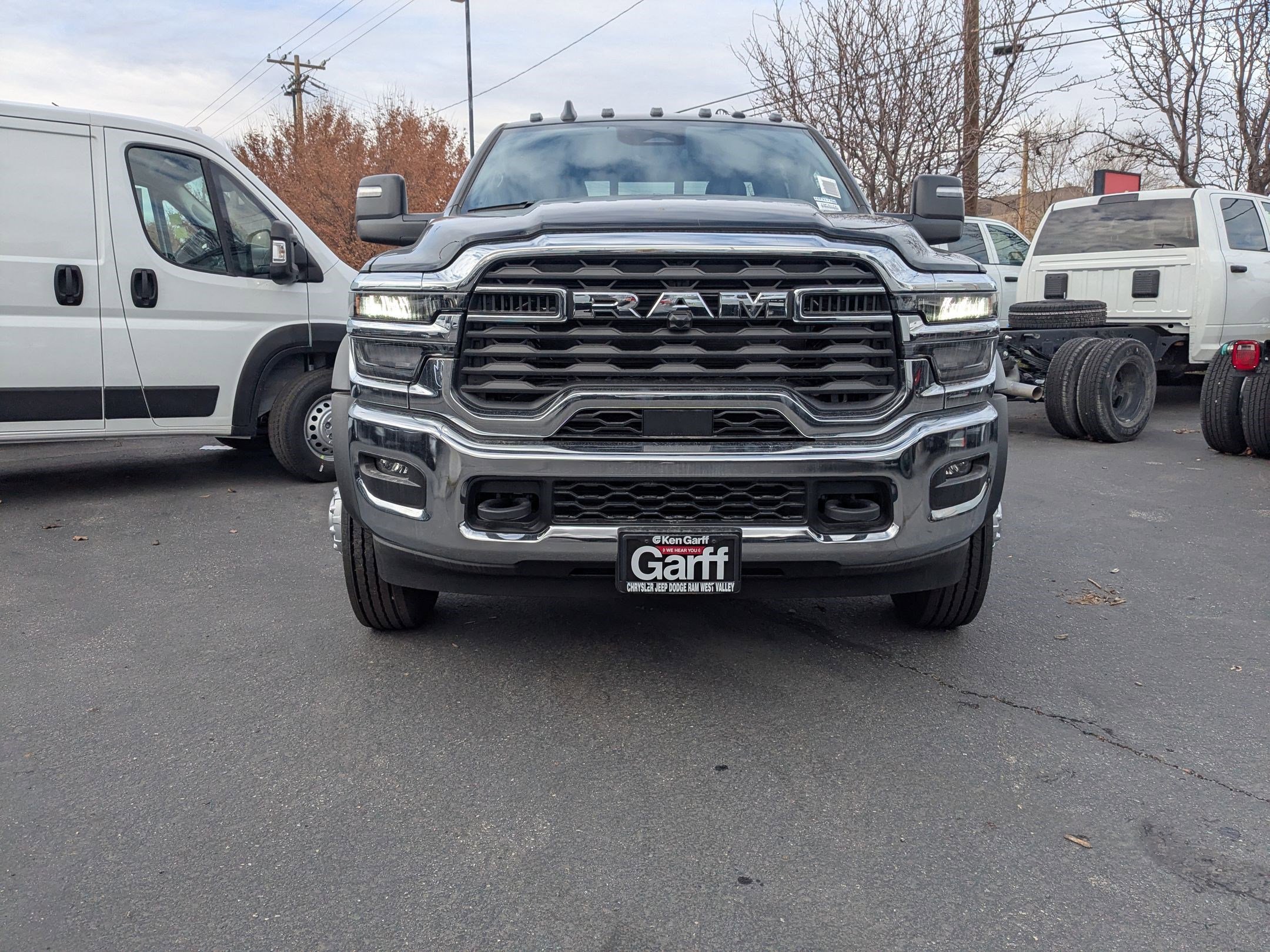 New 2026 Diamond Black Crystal Pearlcoat RAM Tradesman image 10