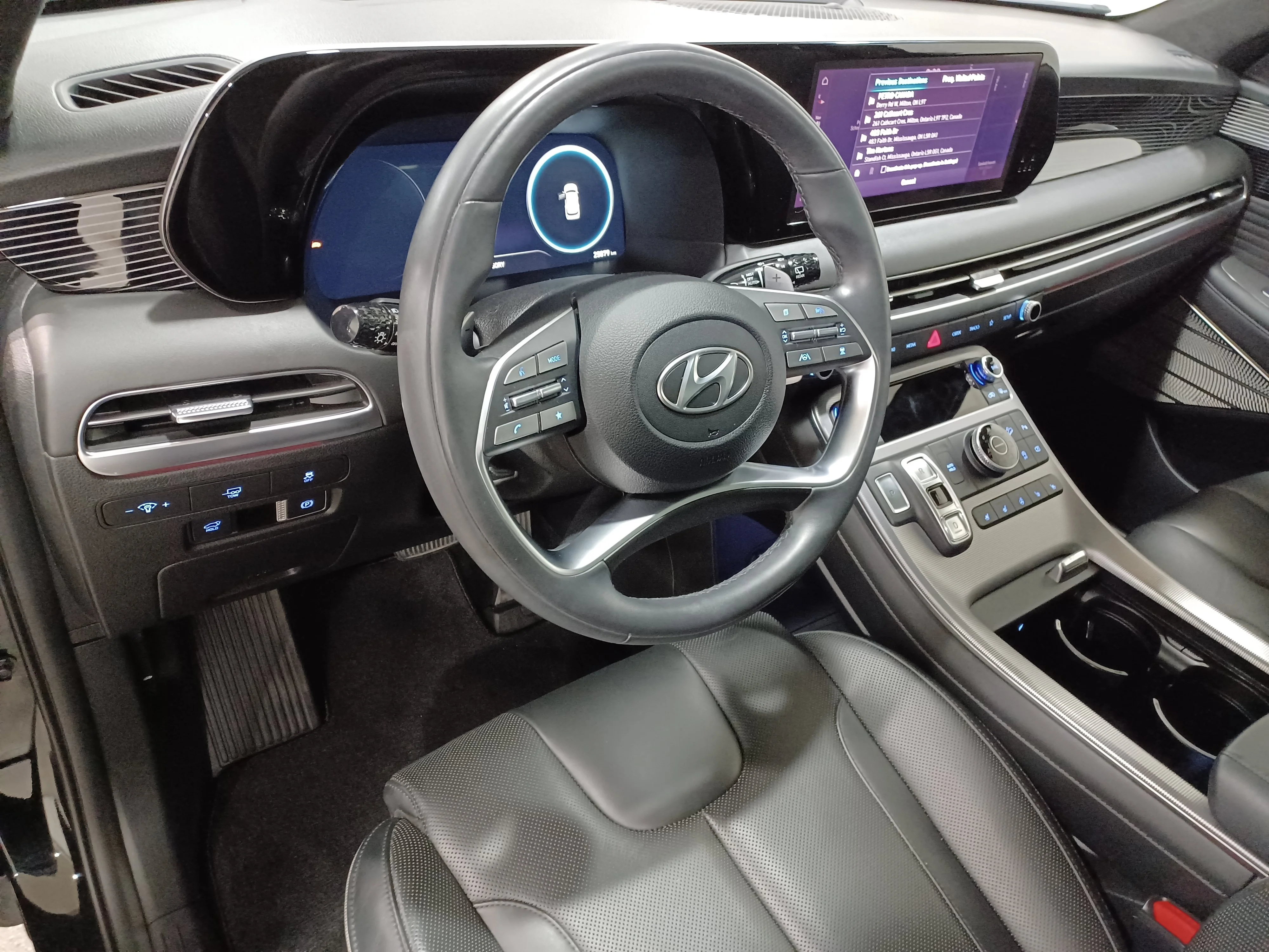 Certified Used 2024 Abyss Black Hyundai Ultimate Calligraphy AWD*7 Pass | Adaptive Cruise | Remote Start | Nav | 360 Cam | Cooled Leather image 15