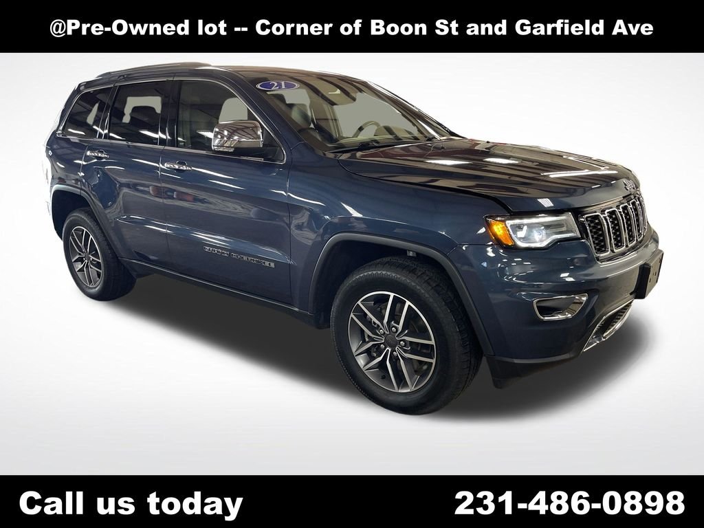 Used 2021 Blue Jeep Limited image 7