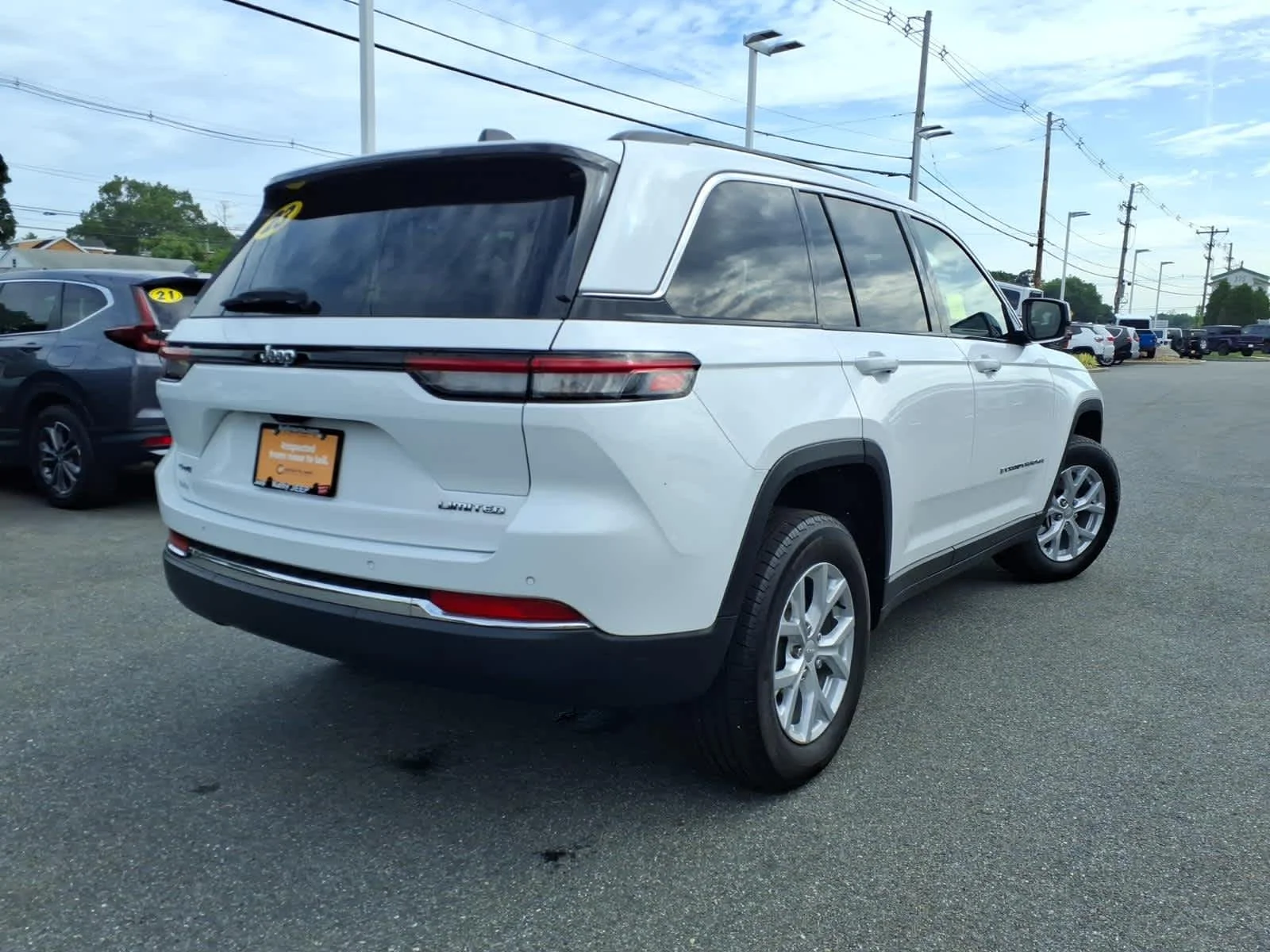 Certified Used 2023 Bright White Clearcoat Jeep Limited image 7