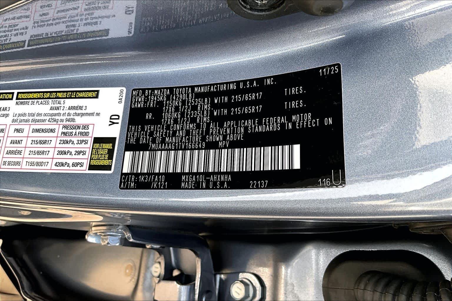 Used 2026 Celestite Toyota L image 34