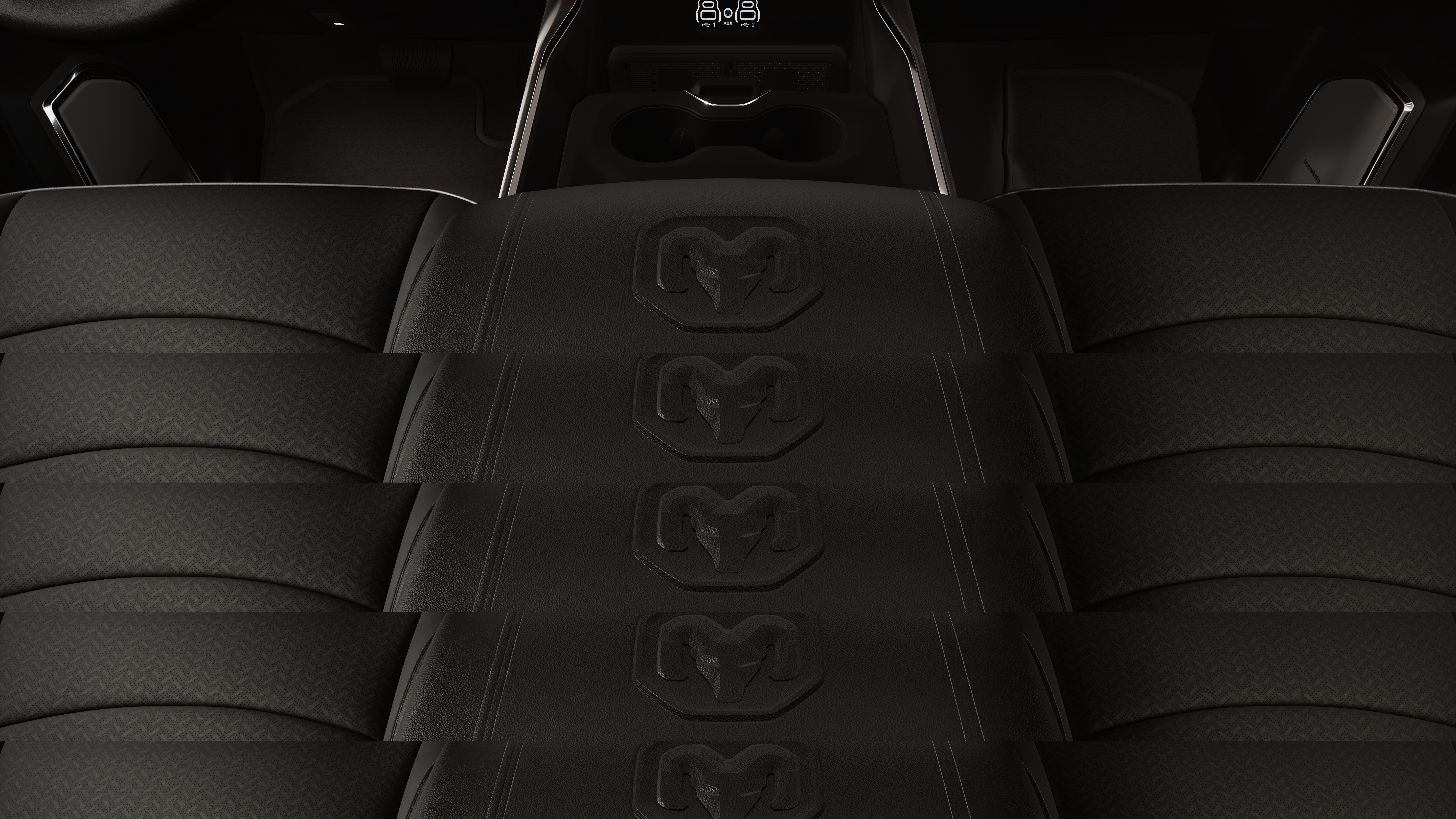 New 2026 Ceramic Gray Clear-Coat Exterior Paint RAM LARAMIE image 30