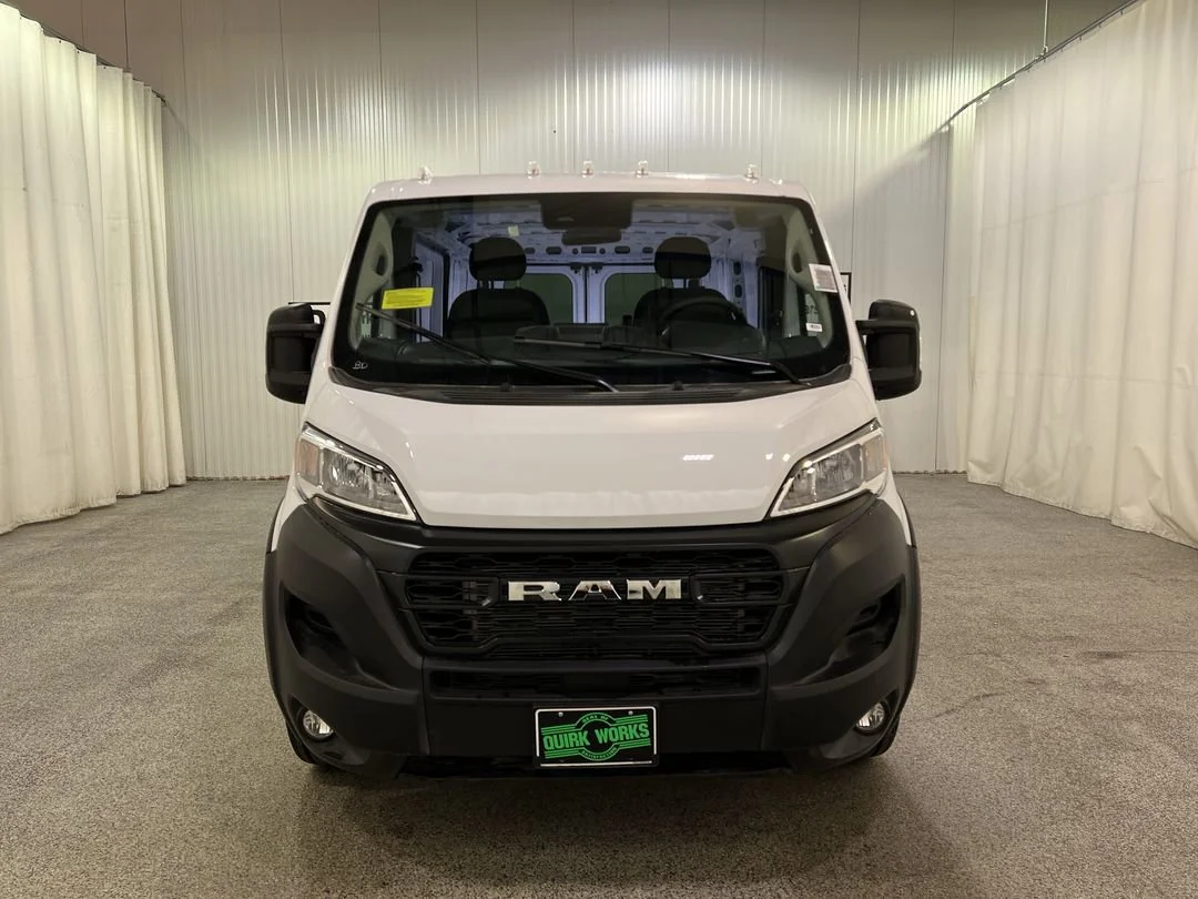 New 2026 Bright White Clear-Coat Exterior Paint RAM Tradesman 1500 Low Roof 136 WB w/Pass Seat image 2