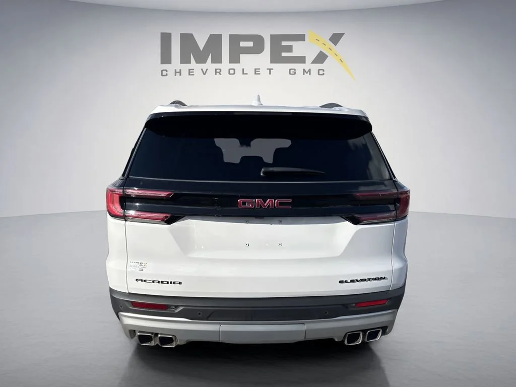 Used 2025 Summit White GMC Elevation image 4