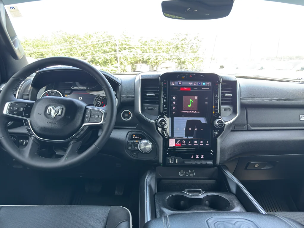 Used 2025 Bright White Clearcoat Ram Laramie image 11