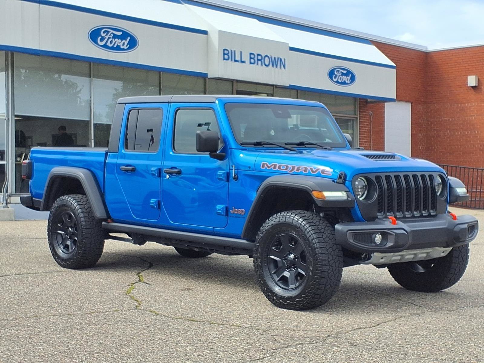 Certified Used 2023 Hydro Blue Pearlcoat Jeep Mojave image 1
