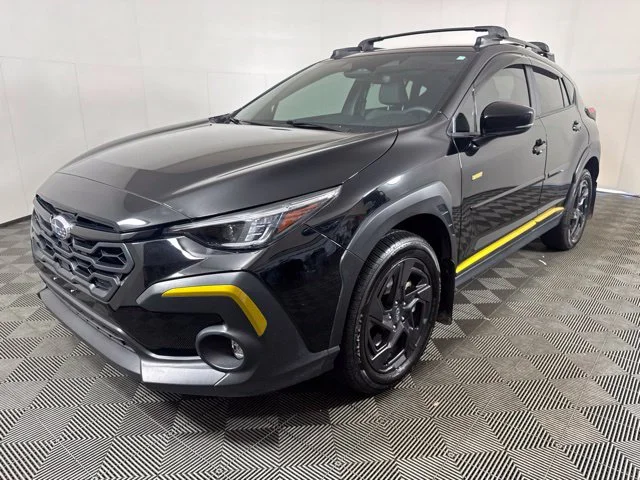 Used 2024 Crystal Black Silica Subaru Sport image 8