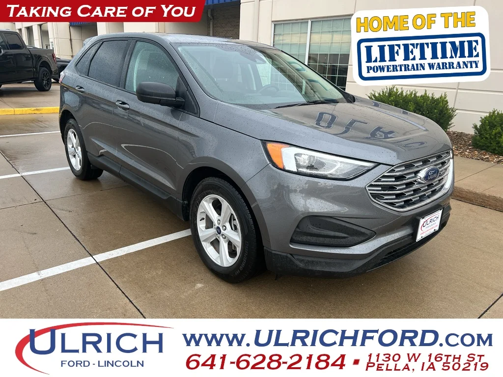 Used 2022 Carbonized Gray Metallic Ford SE image 1