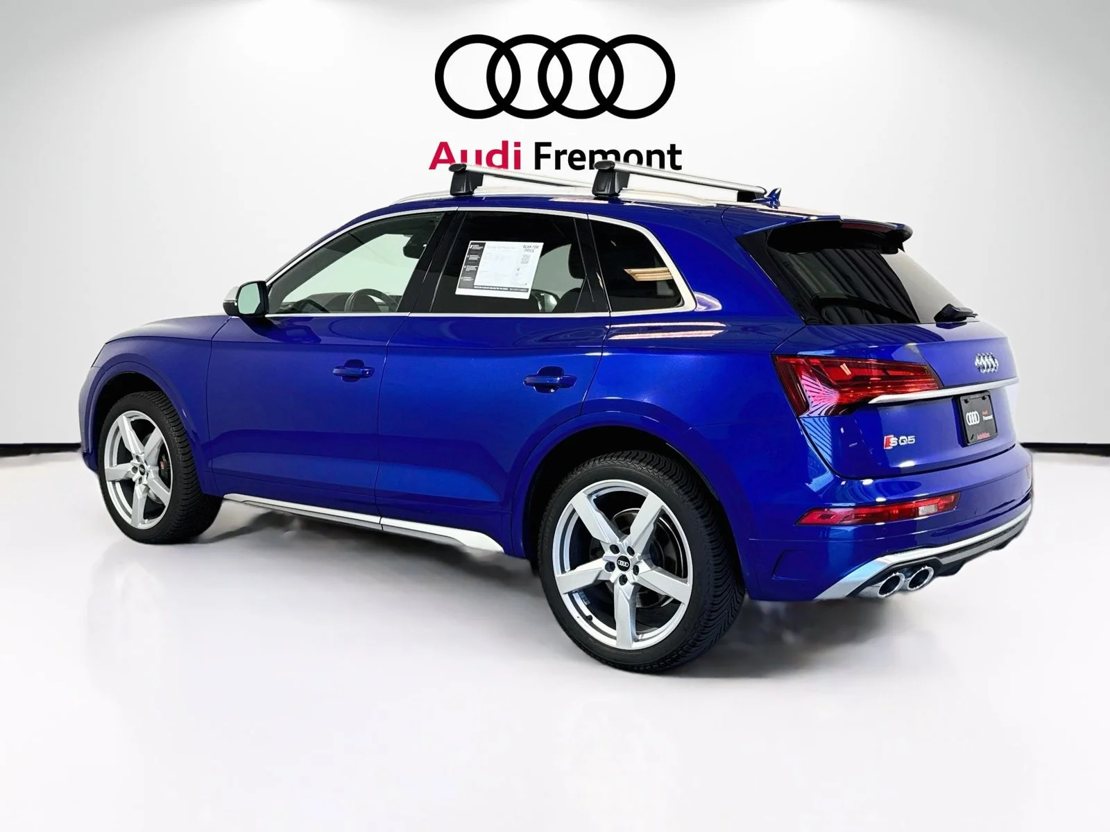 Used 2022 Blue Audi Premium Plus image 7