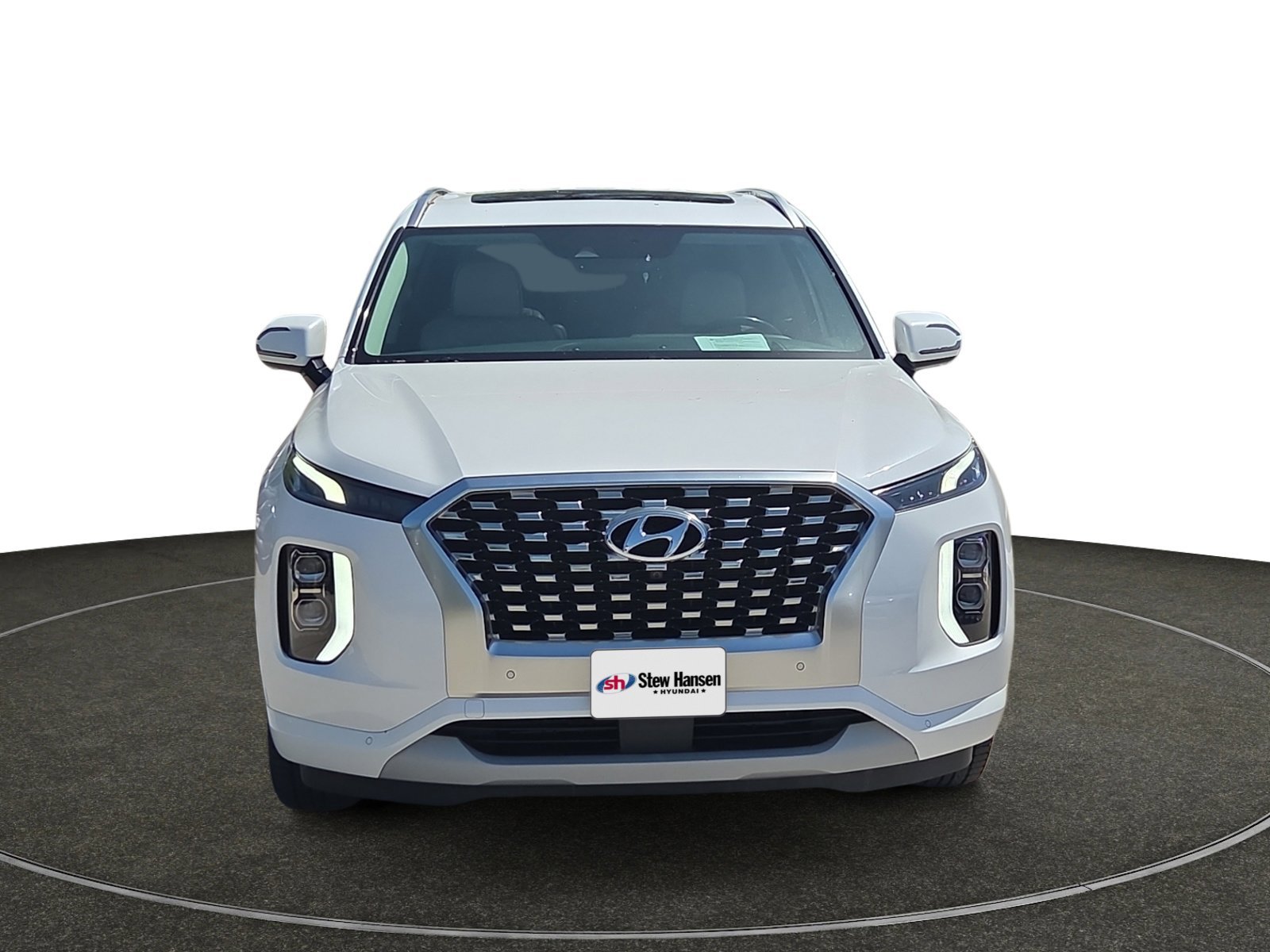 Used 2021 Hyper White Hyundai Limited image 8