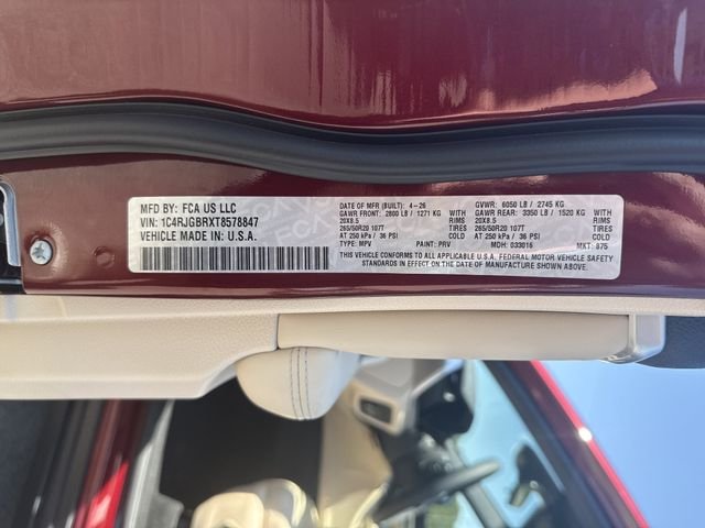 New 2026 Red Jeep Limited image 36
