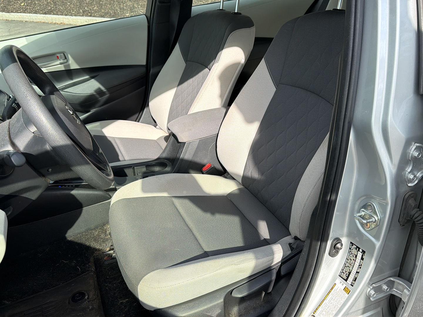 Used 2024 Classic Silver Metallic Toyota Hybrid LE image 17