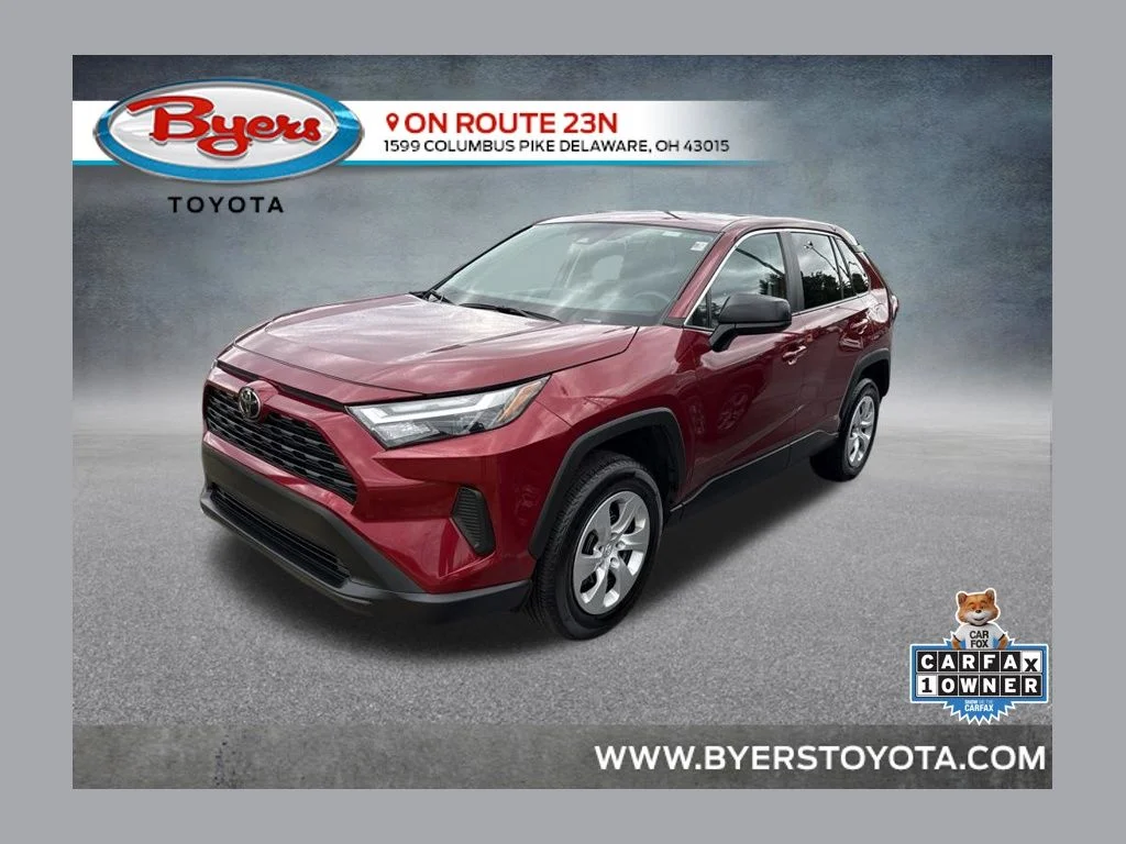 Used 2025 Red Toyota LE image 1