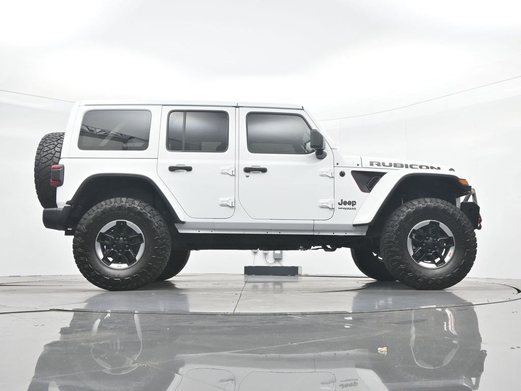 Used 2020 Bright White Clearcoat Jeep Rubicon image 30