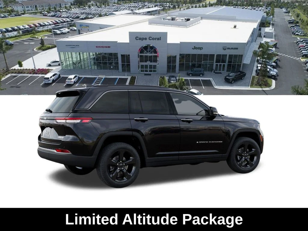 New 2026 Diamond Black Crystal Pearl-Coat Exterior Paint Jeep Limited image 4