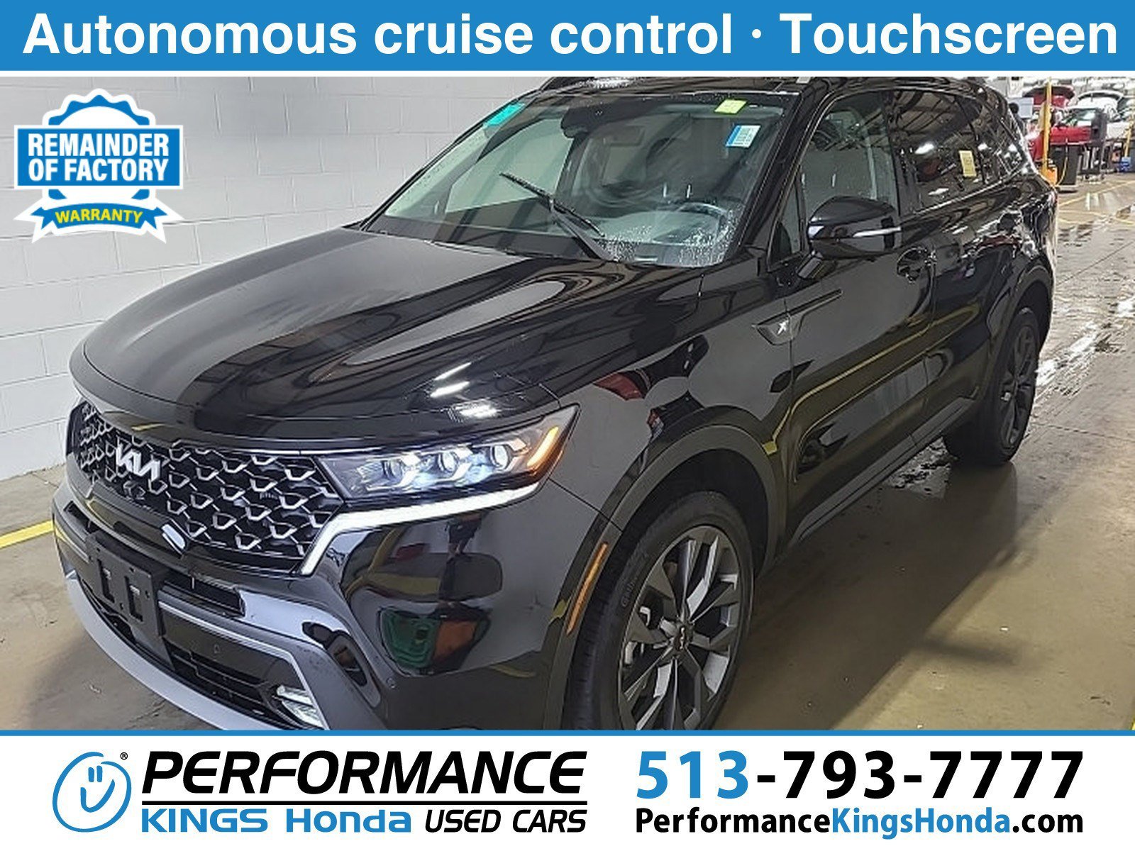 Used 2023 Ebony Black Kia X-Line SX Prestige image 1