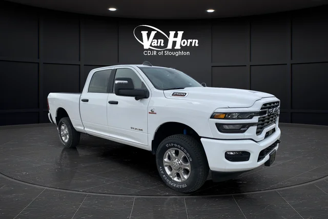 New 2025 Bright White Clearcoat RAM Big Horn image 1