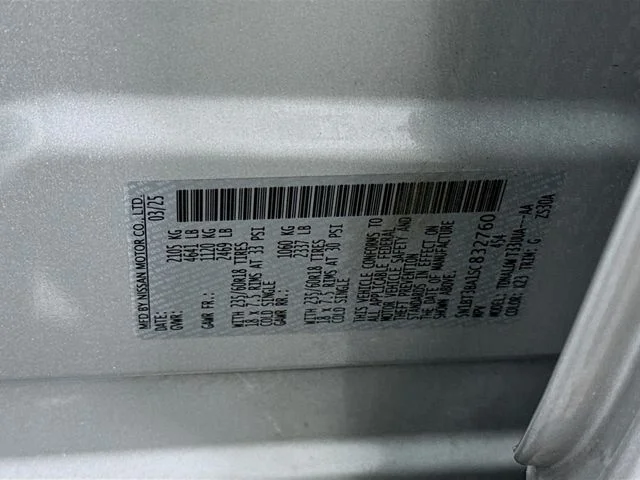 Used 2025 Silver Nissan SV image 30
