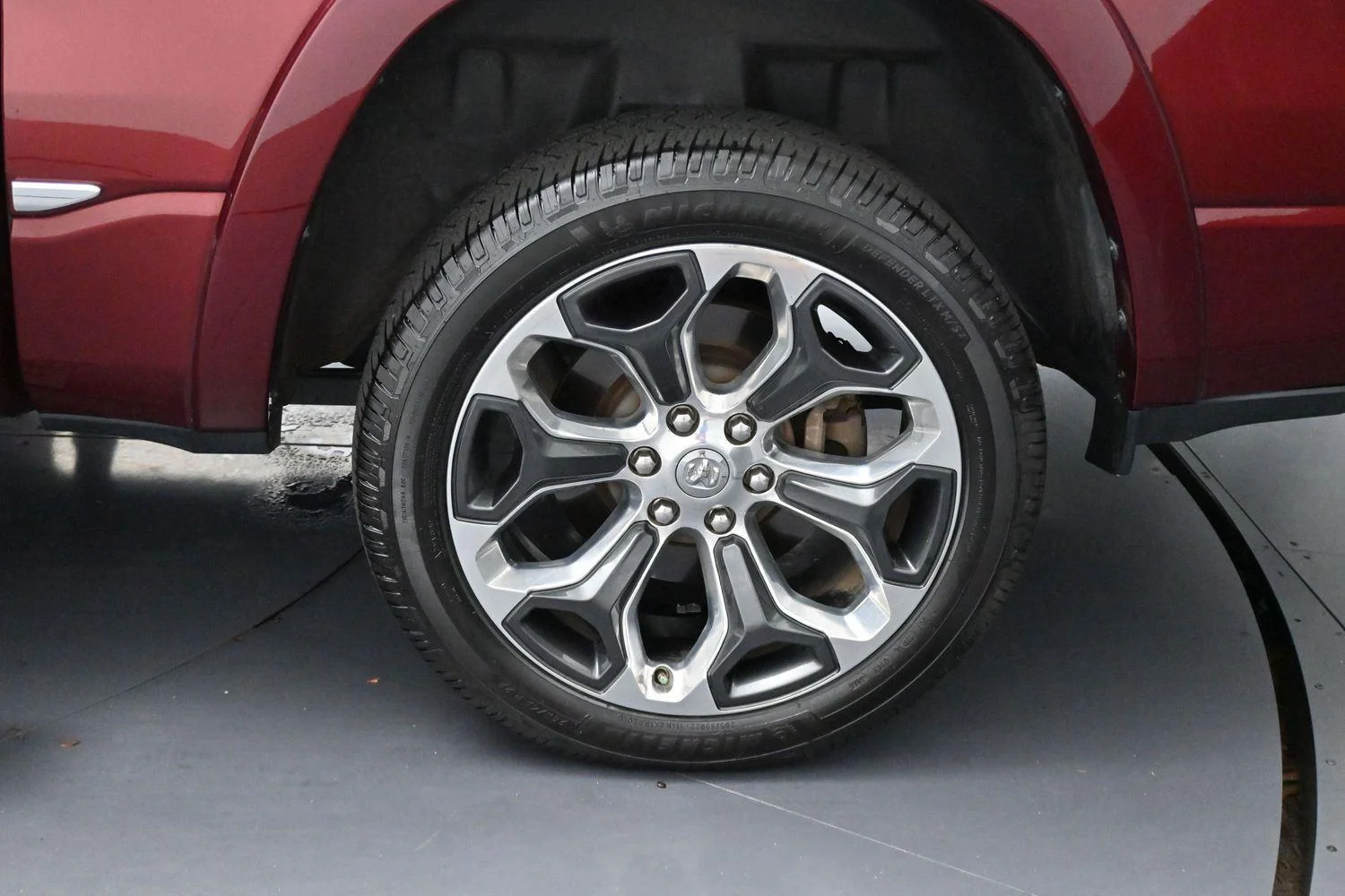 Used 2020 Delmonico Red Pearlcoat Ram Limited image 37